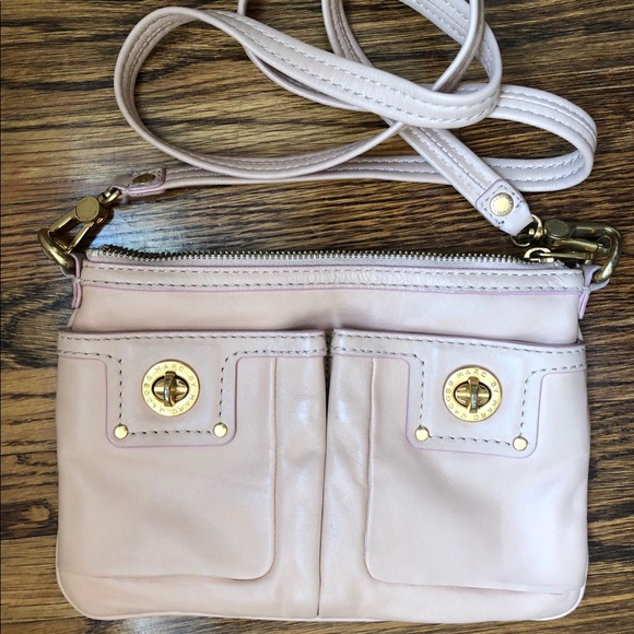 Marc Jacobs Handbags - Marc by Marc Jacobs Crossbody Leather Pink Bag